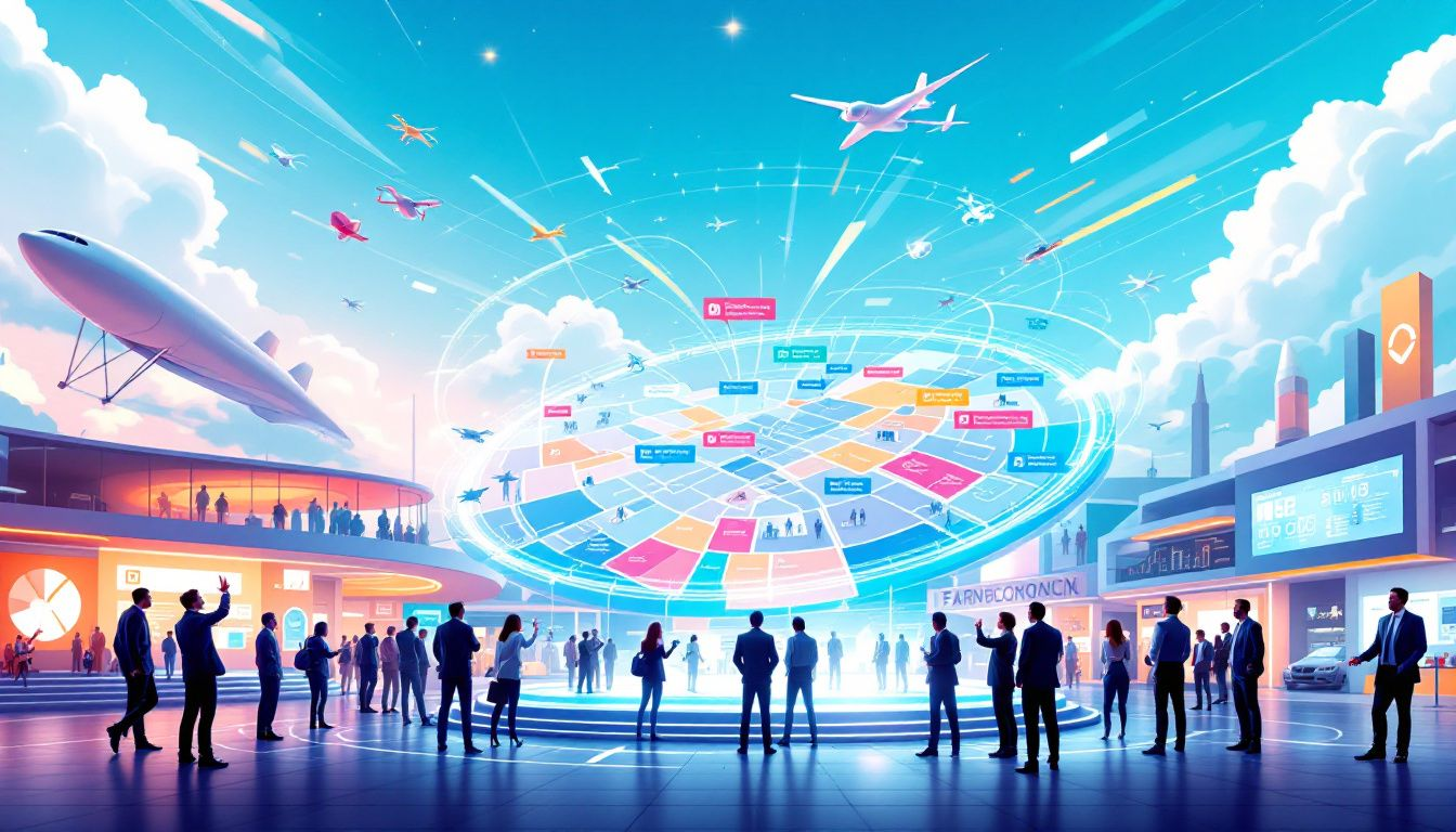 Event highlights from the Farnborough International Exhibition Centre featuring industry leaders and cutting-edge technology.