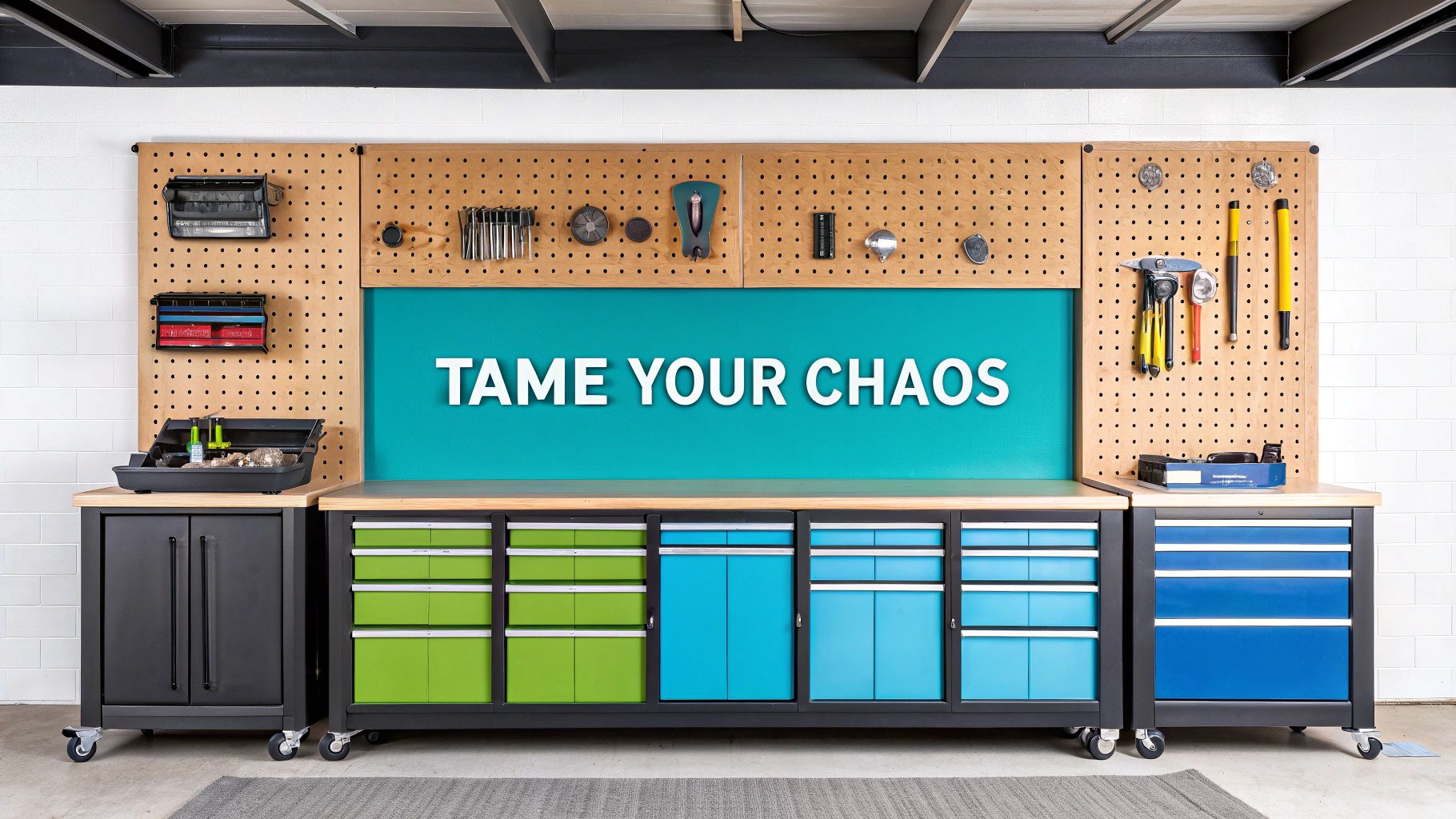 Smart Garage Workbench Storage Ideas to Tame Your Chaos - TEMA ...