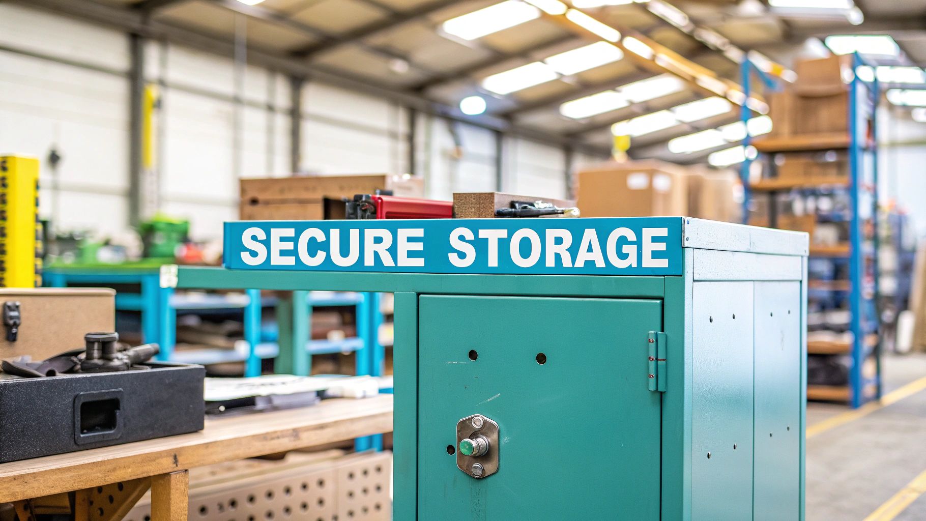 Your Guide to Lockable Metal Cabinets - TEMA Solutions Limited