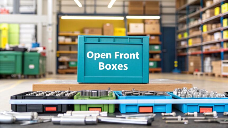 A Guide to Storage Boxes with Open Front - TEMA Solutions Limited